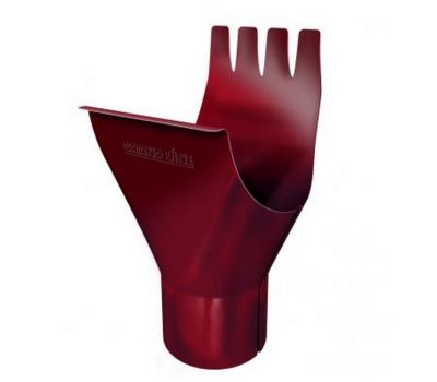 Воронка водосточная Вишневый (RAL 3005) от производителя  Grand Line по цене 720 р