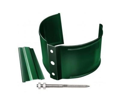 Кронштейн трубы (на кирпич) Зеленый (RAL 6005) от производителя  Grand Line по цене 460 р